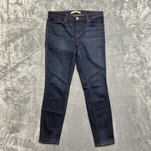 J Brand Roxbury Super Skinny Jeans Women's Size 29 Dark Blue‎ Denomination